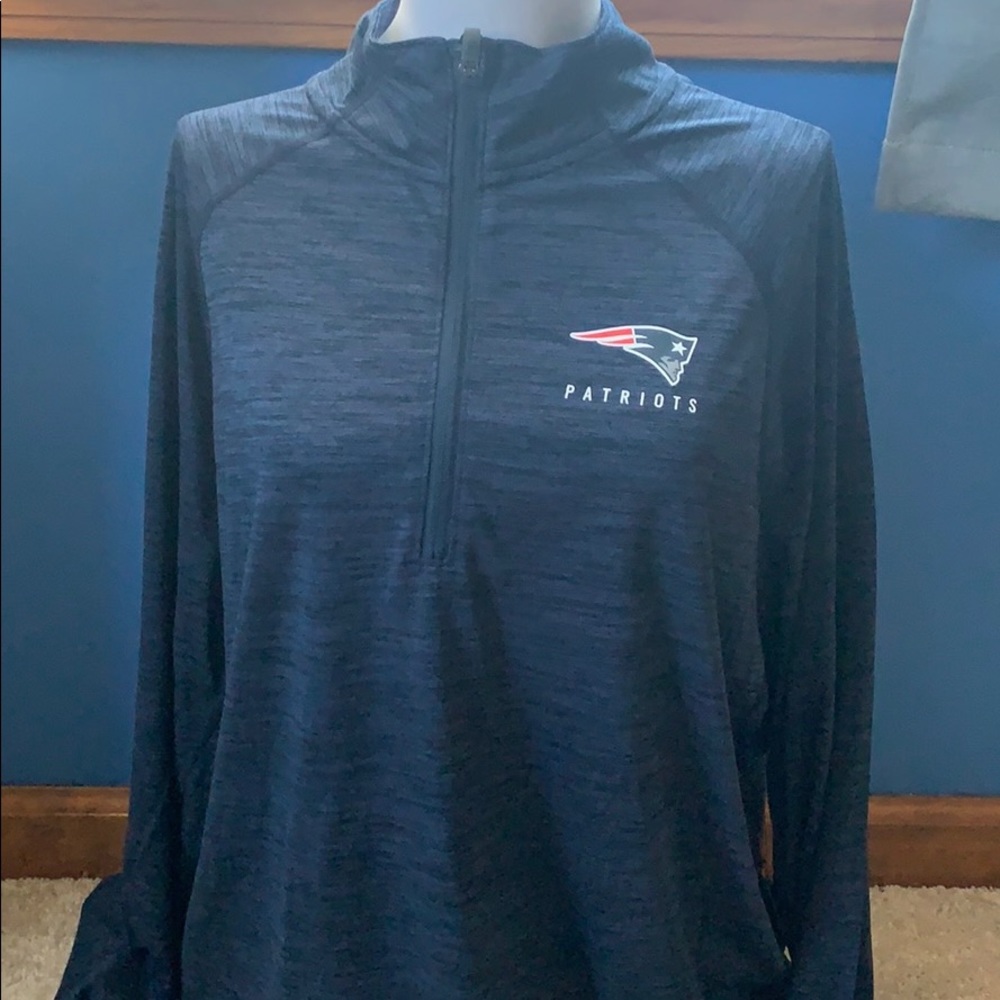 Patriots 47 Brand 1/4 ZIP